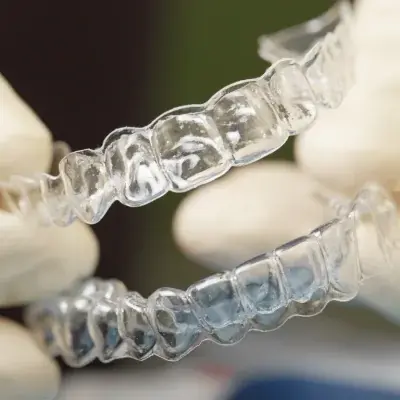 Aparat dentar Spark in mana dentistului