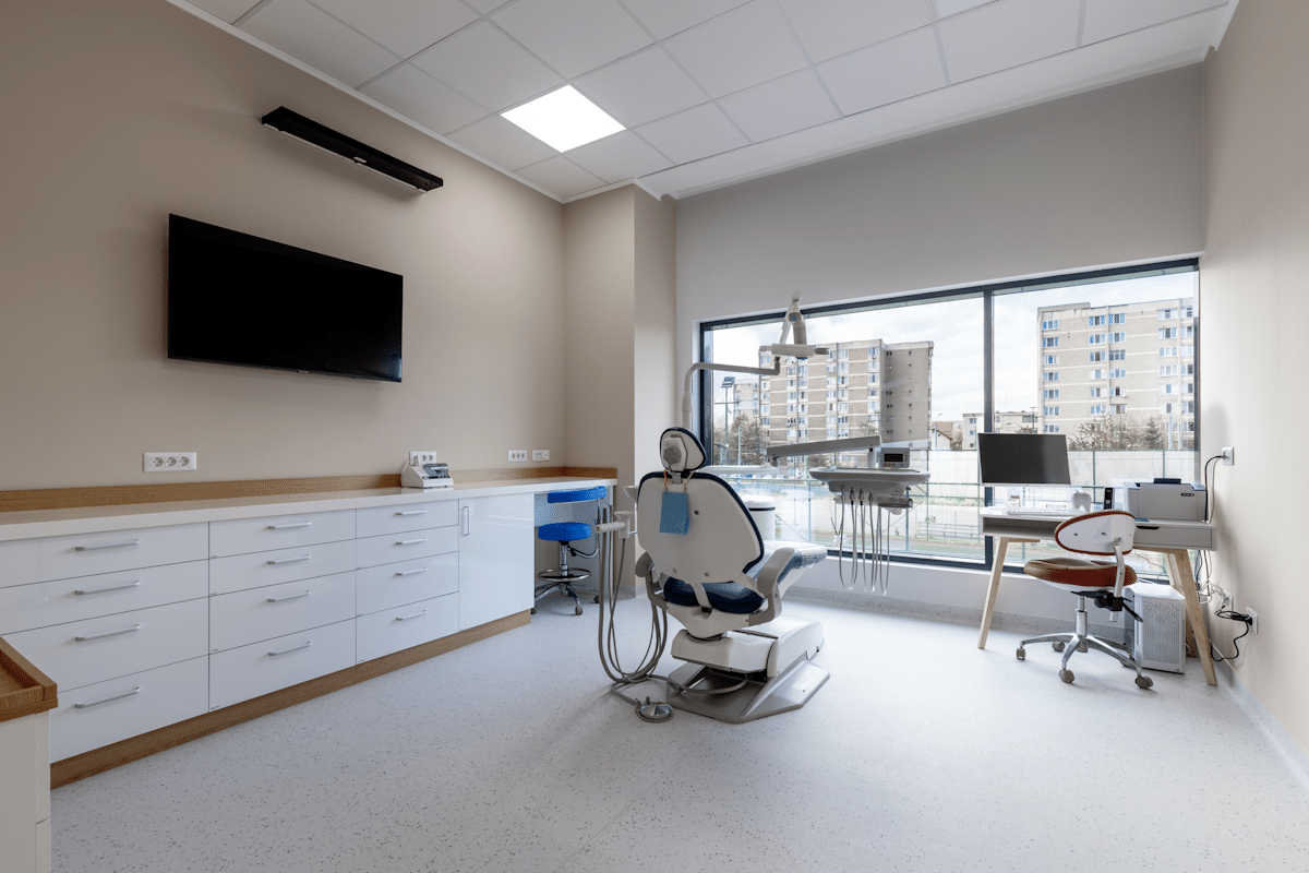 Cabinet dentaire de la clinique dentaire Dental Elite Coresi, à Brasov