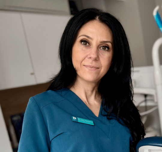 Dr Anca Voiculescu at the dental surgery