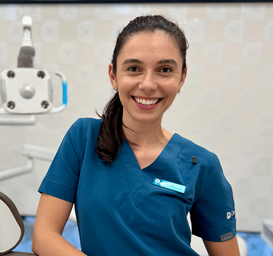 Dr Sorina Stanescu at the dental surgery